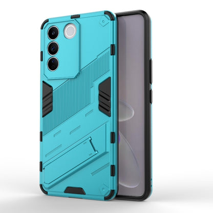 Punk Armor 2 in 1 PC + TPU Shockproof Phone Case with Invisible Holder, Series 1