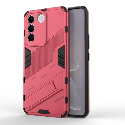 Punk Armor 2 in 1 PC + TPU Shockproof Phone Case with Invisible Holder, Series 1