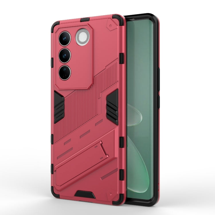 Punk Armor 2 in 1 PC + TPU Shockproof Phone Case with Invisible Holder, Series 1