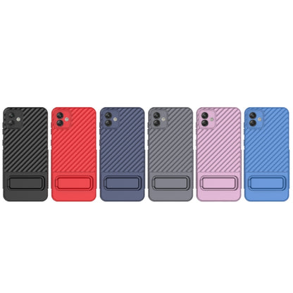 Wavy Texture TPU Phone Case with Lens Film