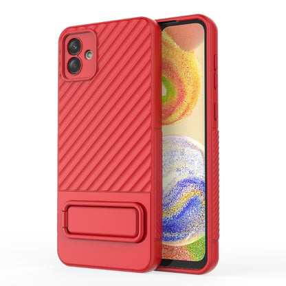 Wavy Texture TPU Phone Case with Lens Film