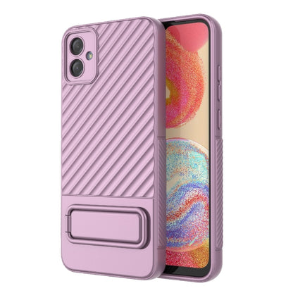 Wavy Texture TPU Phone Case with Lens Film