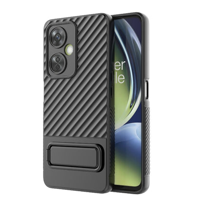 Wavy Texture TPU Phone Case with Lens Film