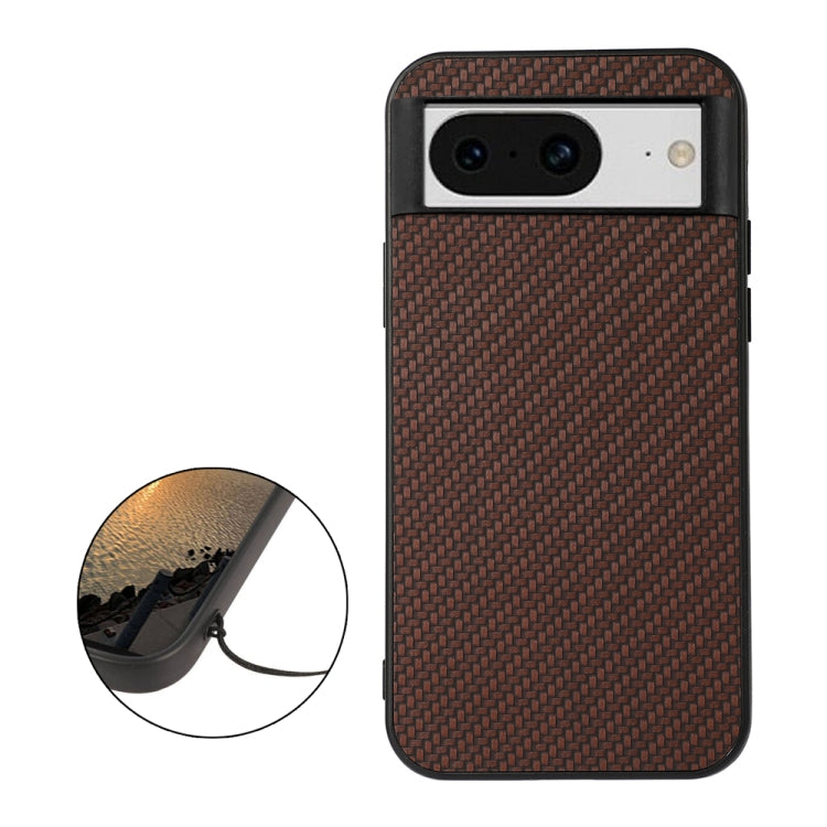 Carbon Fiber Texture PU Phone Case