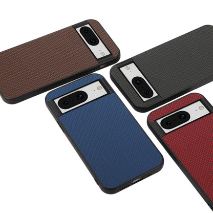 Carbon Fiber Texture PU Phone Case, For Google Pixel 8, For Google Pixel 8 Pro