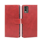 Calf Texture Buckle Flip Leather Phone Case