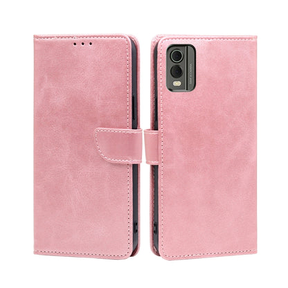Calf Texture Buckle Flip Leather Phone Case