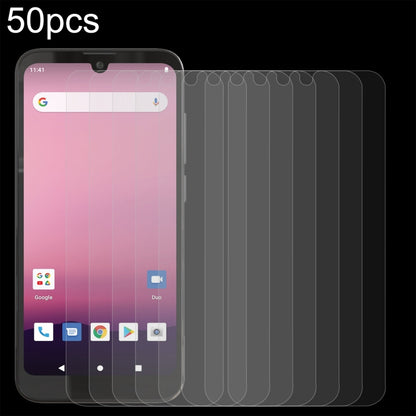 50pcs 0.26mm 9H 2.5D Tempered Glass Film, For Orbic Q10 4G (50 PCS), For Blackview BV5300 (50 PCS), For Blackview BV5300 Pro (50 PCS), For Itel A18 (50 PCS), For Tecno Camon 20 (50 PCS), For Tecno Camon 20 Pro (50 PCS), For Tecno Pop 5X (50 PCS)