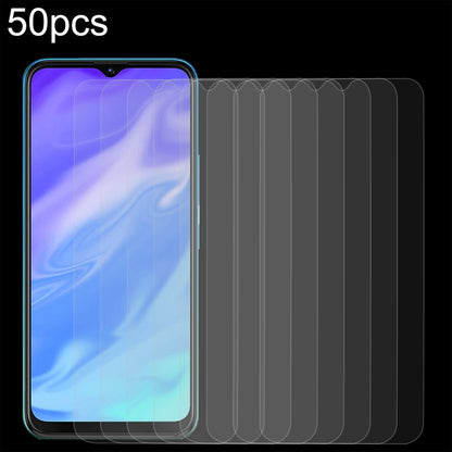 50pcs 0.26mm 9H 2.5D Tempered Glass Film