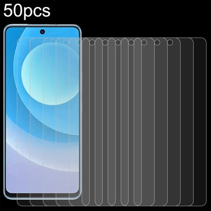 50pcs 0.26mm 9H 2.5D Tempered Glass Film