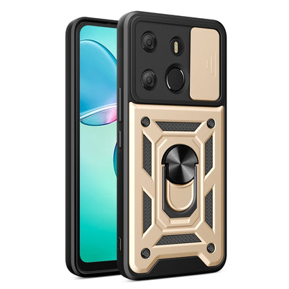 Sliding Camera Cover Design TPU+PC Protective Case