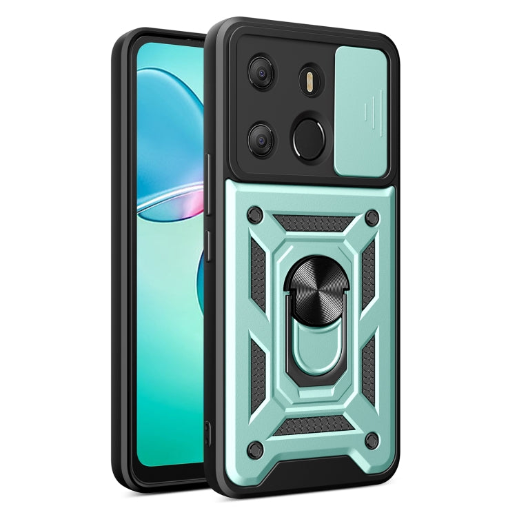 Sliding Camera Cover Design TPU+PC Protective Case