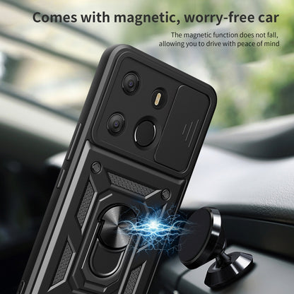 Sliding Camera Cover Design TPU+PC Protective Case