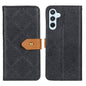 European Floral Embossed Leather Phone Case