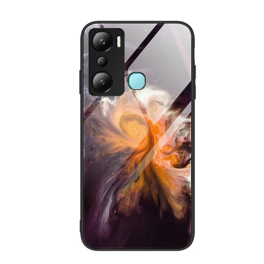 Marble Pattern Glass Phone Case