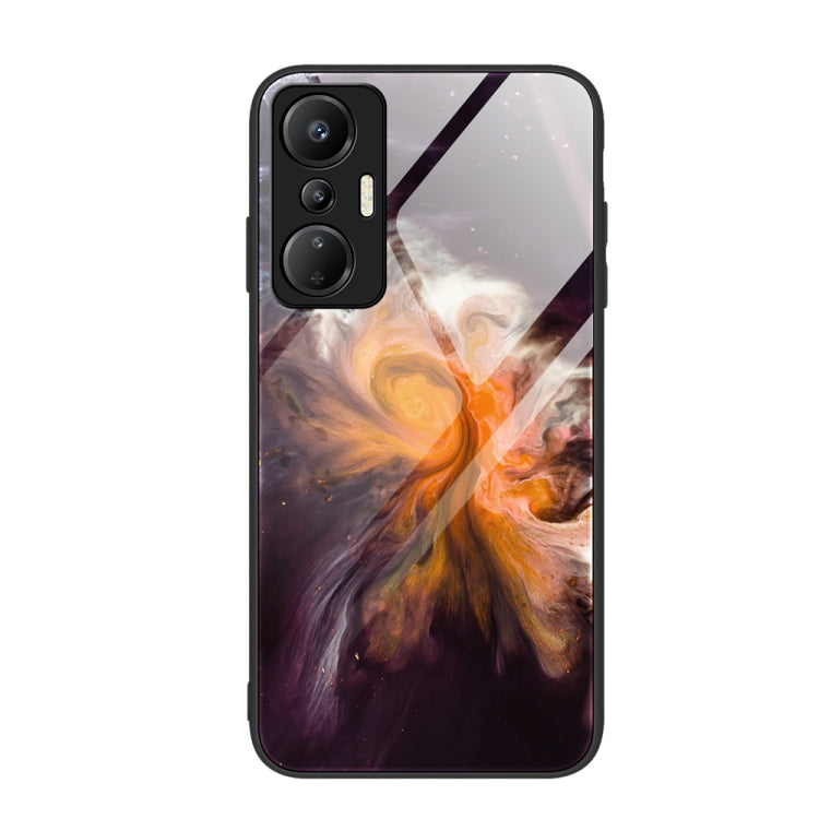 Marble Pattern Glass Phone Case