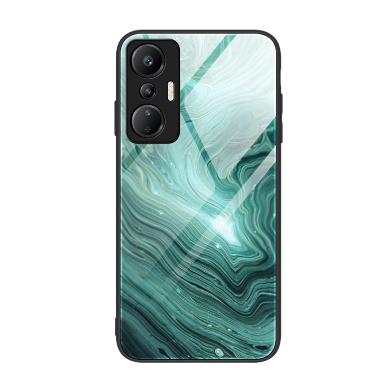 Marble Pattern Glass Phone Case