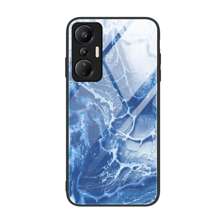 Marble Pattern Glass Phone Case