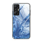 Marble Pattern Glass Phone Case