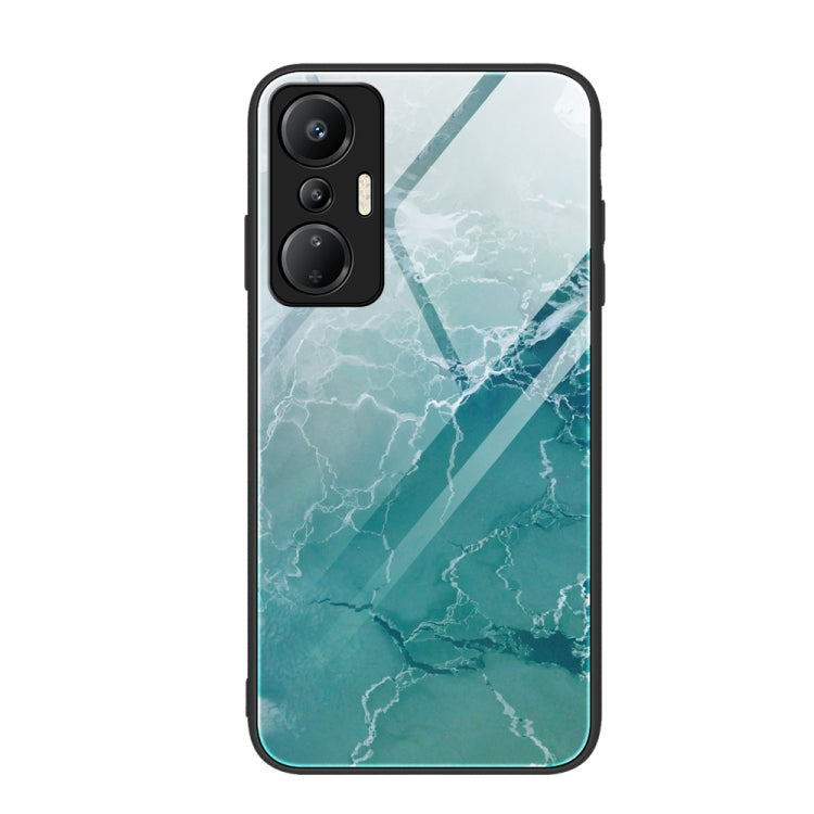 Marble Pattern Glass Phone Case