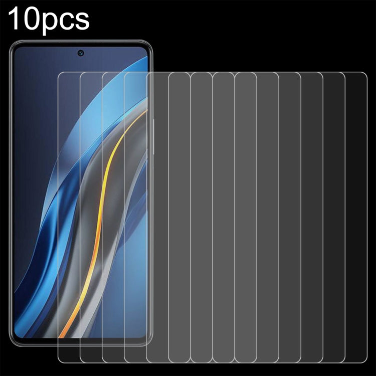 10pcs 0.26mm 9H 2.5D Tempered Glass Film