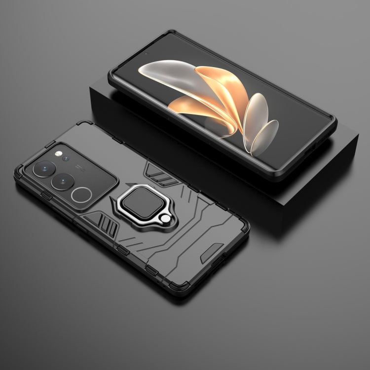 Magnetic Ring Holder PC + TPU Phone Case, For vivo S17 / S17 Pro, For vivo Y78 / Y36, For vivo X100 Pro 5G, For vivo V29e 4G Global, For vivo iQOO Z7x 5G, For vivo S17e, For vivo X100 5G, For vivo iQOO Neo8