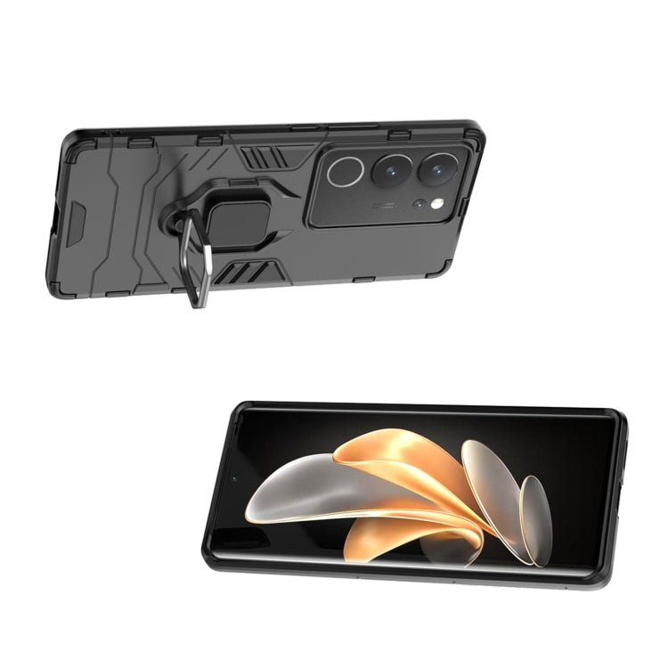 Magnetic Ring Holder PC + TPU Phone Case, For vivo S17 / S17 Pro, For vivo Y78 / Y36, For vivo X100 Pro 5G, For vivo V29e 4G Global, For vivo iQOO Z7x 5G, For vivo S17e, For vivo X100 5G, For vivo iQOO Neo8