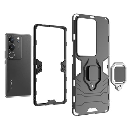 Magnetic Ring Holder PC + TPU Phone Case, For vivo S17 / S17 Pro, For vivo Y78 / Y36, For vivo X100 Pro 5G, For vivo V29e 4G Global, For vivo iQOO Z7x 5G, For vivo S17e, For vivo X100 5G, For vivo iQOO Neo8