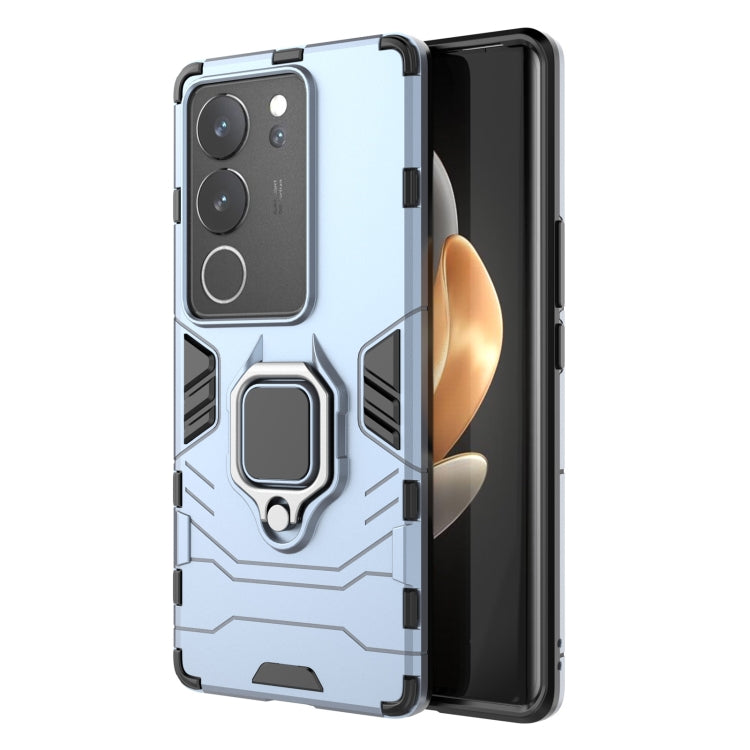 Magnetic Ring Holder PC + TPU Phone Case, For vivo iQOO Z7x 5G, For vivo S17 / S17 Pro, For vivo Y78 / Y36, For vivo X100 Pro 5G, For vivo V29e 4G Global, For vivo S17e, For vivo X100 5G, For vivo iQOO 12 Pro 5G