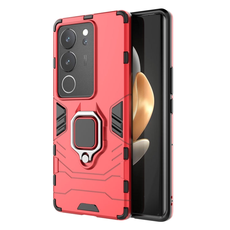 Magnetic Ring Holder PC + TPU Phone Case, For vivo iQOO Z7x 5G, For vivo S17 / S17 Pro, For vivo Y78 / Y36, For vivo X100 Pro 5G, For vivo V29e 4G Global, For vivo S17e, For vivo X100 5G, For vivo iQOO Neo8