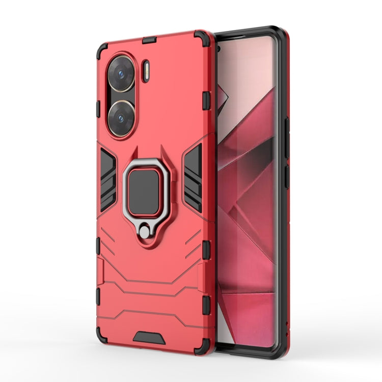 Magnetic Ring Holder PC + TPU Phone Case, For vivo S17 / S17 Pro, For vivo Y78 / Y36, For vivo X100 Pro 5G, For vivo V29e 4G Global, For vivo iQOO Z7x 5G, For vivo S17e, For vivo X100 5G, For vivo iQOO Neo8