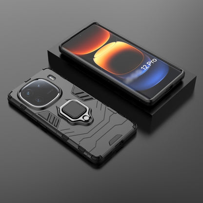 Magnetic Ring Holder PC + TPU Phone Case, For vivo iQOO 12 Pro 5G, For vivo iQOO 12 5G, For vivo Y100