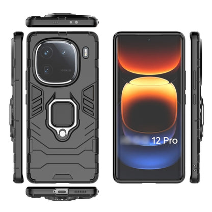 Magnetic Ring Holder PC + TPU Phone Case, For vivo iQOO 12 Pro 5G, For vivo iQOO 12 5G, For vivo Y100