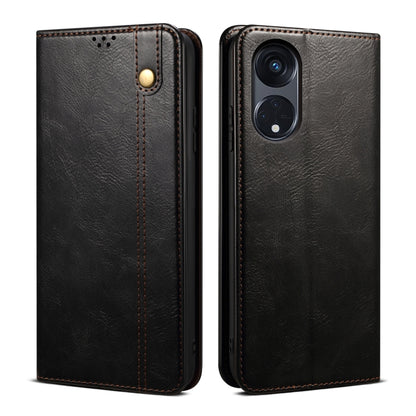 Oil Wax Crazy Horse Texture Leather Phone Case, For OPPO A38 4G / A18 4G, For OPPO Reno8 T 5G / A1 Pro, For OPPO Find X7, For OPPO Reno10 Pro+ Global, For OPPO A98 5G, For OPPO A58 4G