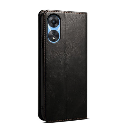 Oil Wax Crazy Horse Texture Leather Phone Case, For OPPO A38 4G / A18 4G, For OPPO Reno8 T 5G / A1 Pro, For OPPO Find X7, For OPPO Reno10 Pro+ Global, For OPPO A98 5G, For OPPO A58 4G