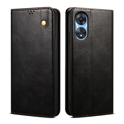 Oil Wax Crazy Horse Texture Leather Phone Case, For OPPO Reno8 T 5G / A1 Pro, For OPPO Find X7, For OPPO Reno10 Pro+ Global, For OPPO A98 5G, For OPPO A38 4G / A18 4G, For OPPO A58 4G