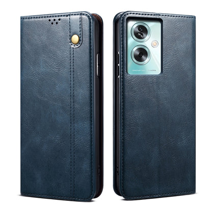 Oil Wax Crazy Horse Texture Leather Phone Case, Series 1