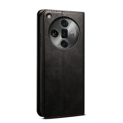 Oil Wax Crazy Horse Texture Leather Phone Case, Series 1