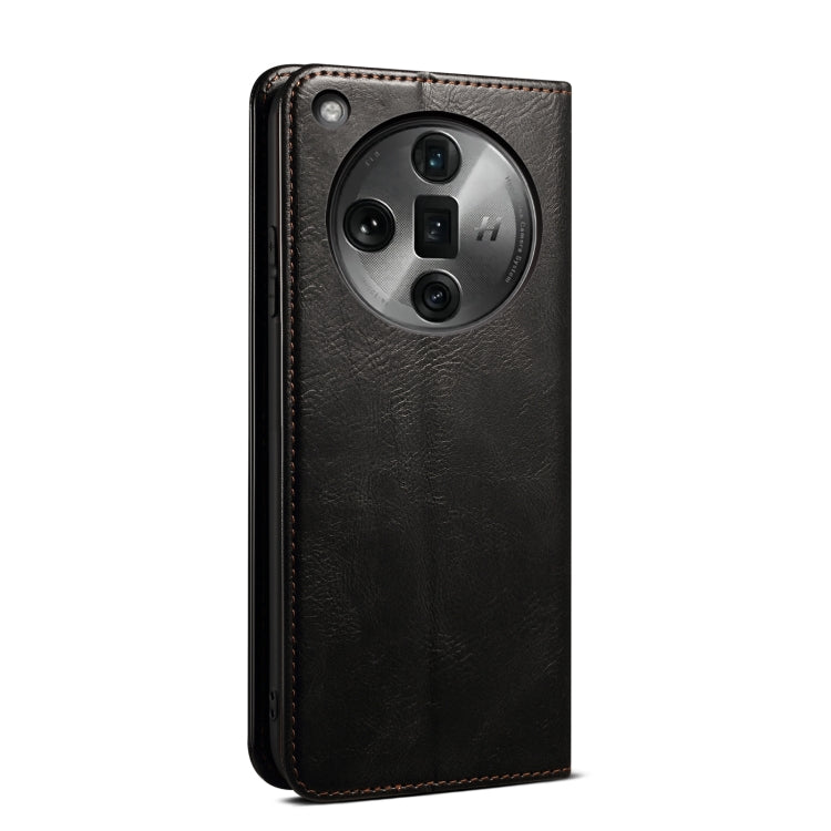 Oil Wax Crazy Horse Texture Leather Phone Case, For OPPO Find X7 Pro/Find X7 Ultra, For OPPO A78 4G, For OPPO A79 5G