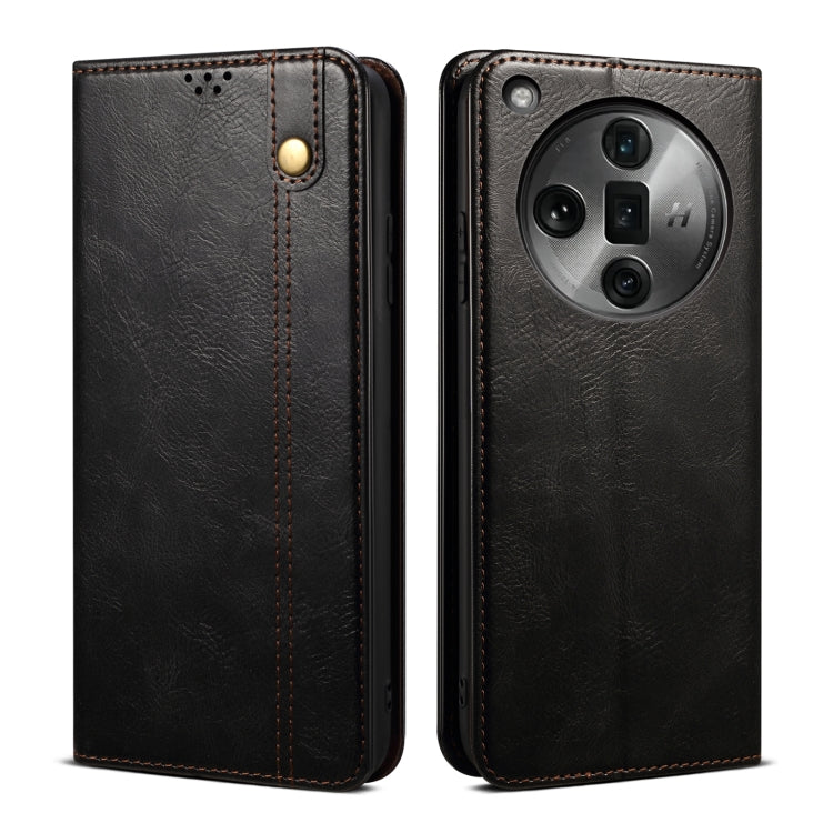 Oil Wax Crazy Horse Texture Leather Phone Case, For OPPO Reno10 Pro+ Global, For OPPO A98 5G, For OPPO A38 4G / A18 4G, For OPPO Reno8 T 5G / A1 Pro, For OPPO Find X7, For OPPO Find X7 Pro/Find X7 Ultra