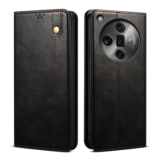 Oil Wax Crazy Horse Texture Leather Phone Case, For OPPO Find X7 Pro/Find X7 Ultra, For OPPO A78 4G, For OPPO A79 5G