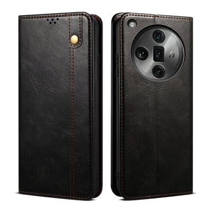 Oil Wax Crazy Horse Texture Leather Phone Case, Series 1