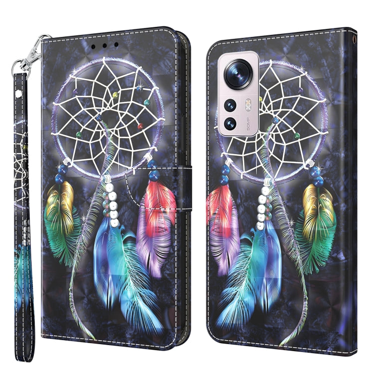 3D Painted Pattern Leather Phone Case, Series 1