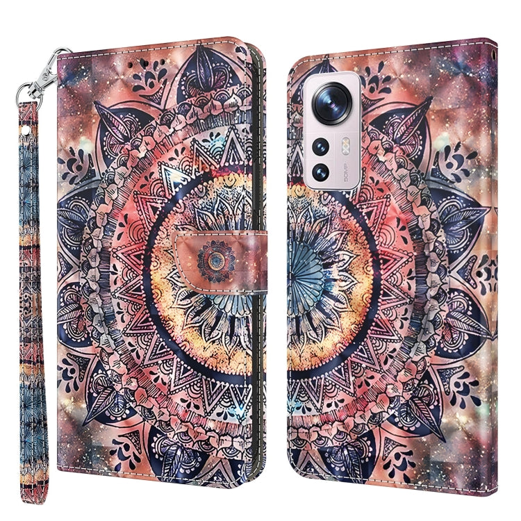3D Painted Pattern Leather Phone Case, Series 1