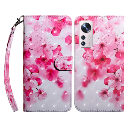 3D Painted Pattern Leather Phone Case, Series 1