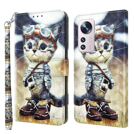 3D Painted Pattern Leather Phone Case, Series 1