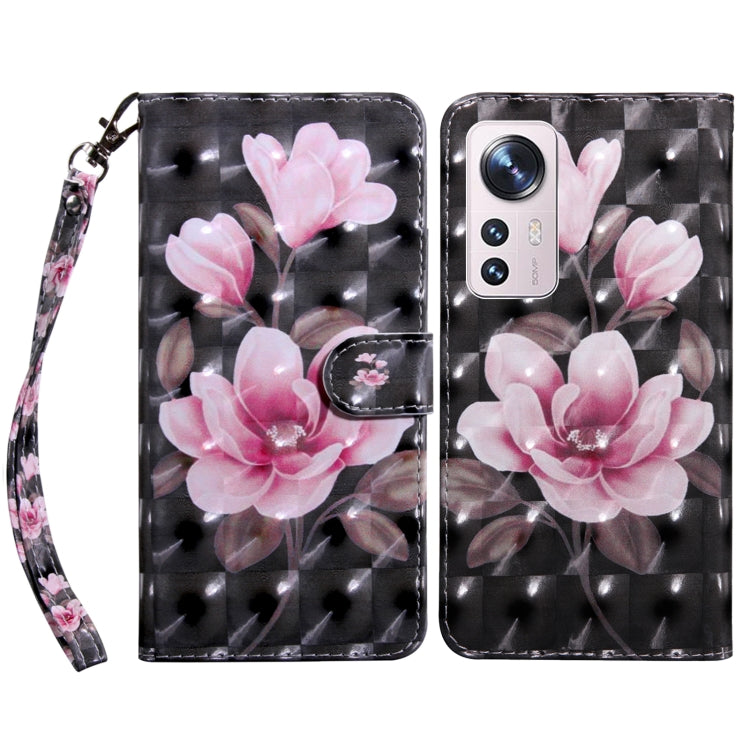 3D Painted Pattern Leather Phone Case, Series 1