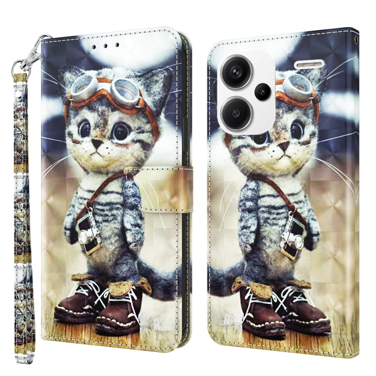 3D Painted Pattern Leather Phone Case, Series 1