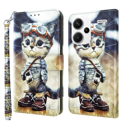 3D Painted Pattern Leather Phone Case, Series 1