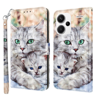 3D Painted Pattern Leather Phone Case, Series 1